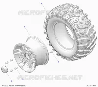 ROUES, REAR