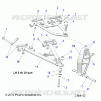 TRIANGLES SUSPENSIONS AVANT 