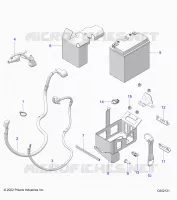 ELECTRICITE, BATTERY/BOX AND CABLES