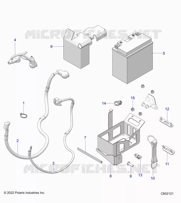 ELECTRICITE, BATTERY/BOX AND CABLES