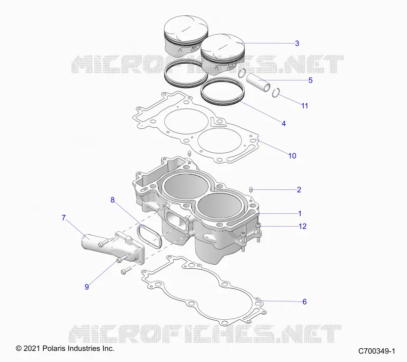 CYLINDRE AND PISTON