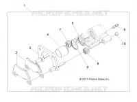 BRAKES, ETRIER DE FREIN ARRIERE