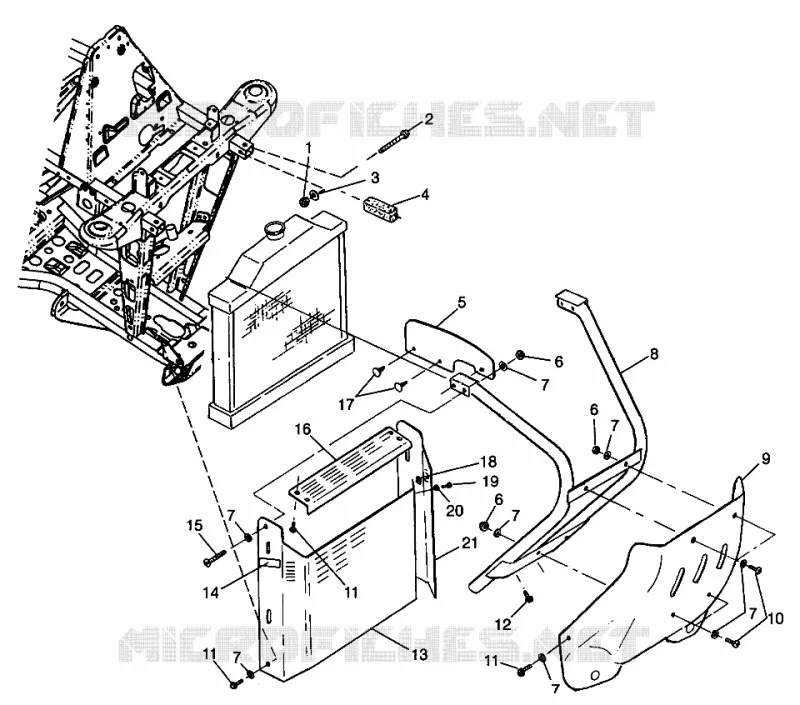 PARE CHOCS AVANT Sport 400L W98BA38C (4947234723A007)