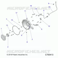 MOTEUR, ADAPTER, BELLHOUSING AND CRANK SENSOR