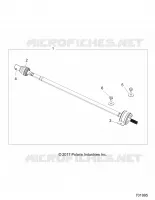 DRIVE TRAIN, ARBRE DE TRANSMISSION AVANT
