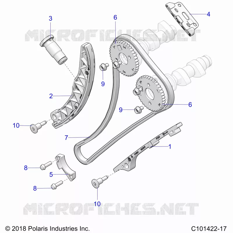 CHAINE DE DISTRIBUTION AND SPROCKET