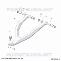 SUSPENSION AVANT CONTROL ARMS UPPER