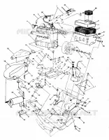 SUPPORT MOTEUR 650 Updated 2/90 (4916801680017A)