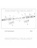 SYSTEME DE TRANSMISSION, FRONT HALF SHAFT