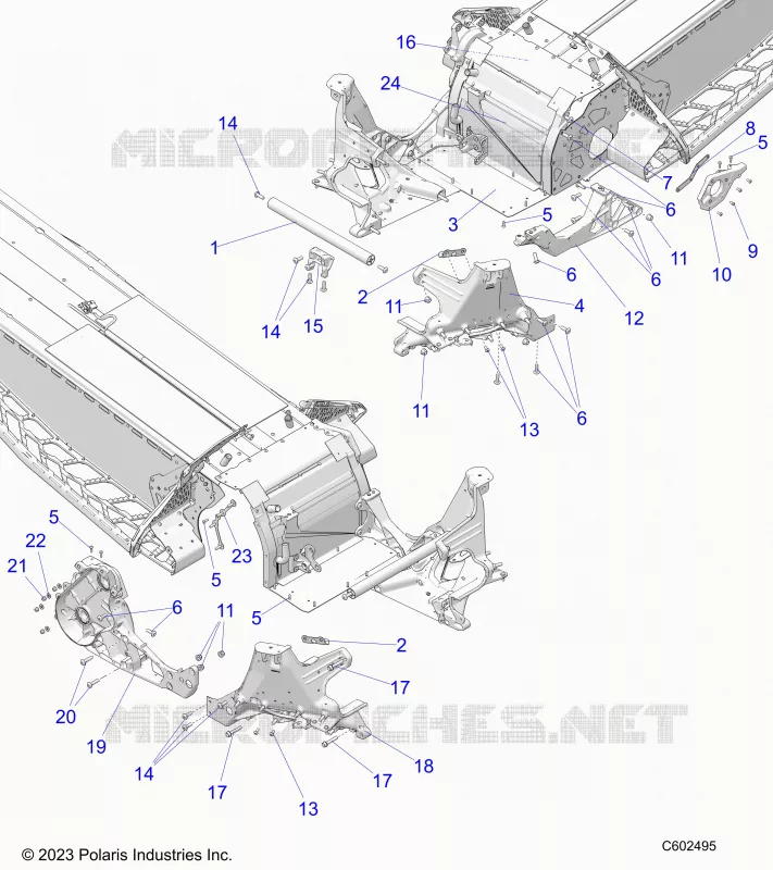 CHASSIS, BULKHEAD ASM.