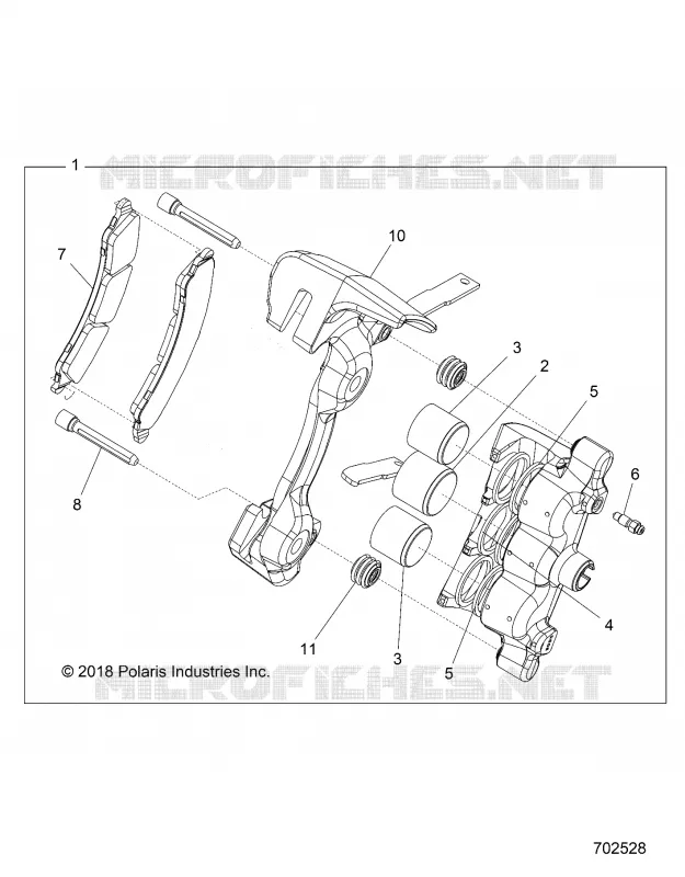 FREIN AVANT CALIPER