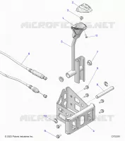 SYSTÃˆME DE TRANSMISSION, GEAR SELECTOR