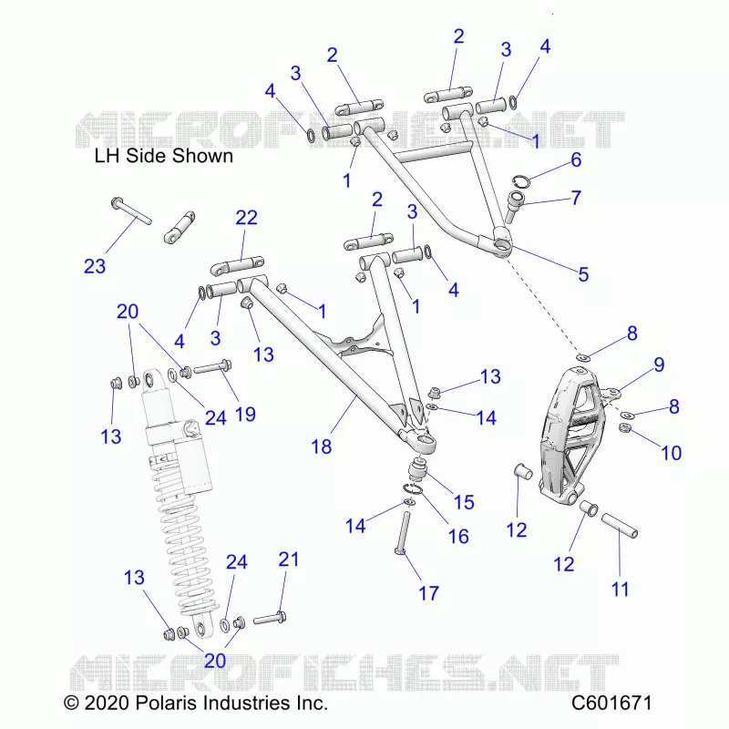 TRIANGLES SUSPENSIONS AVANT 