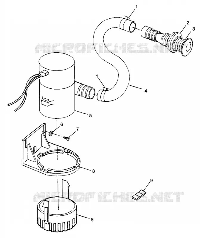 POMPE DE CALE SL 900 B974091 and SL 1050 B974090 (4940974097B014)