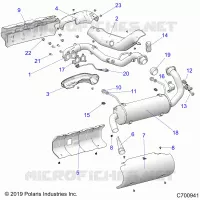 ENGINE, ECHAPPEMENT