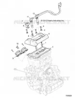 CORPS DE PAPILLON AND VALVE COVER