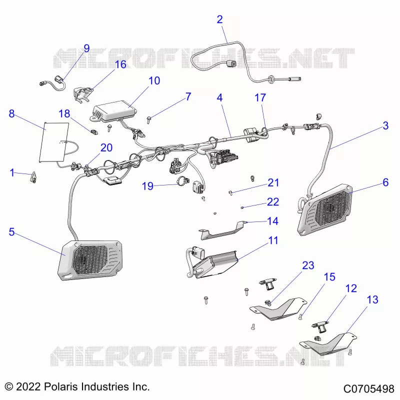ELECTRICITE, DASH INSTRUMENTS RIDE COMMAND