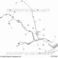 SYSTÃˆME D'ALIMENTATIONS, FUEL LINES, EVAP