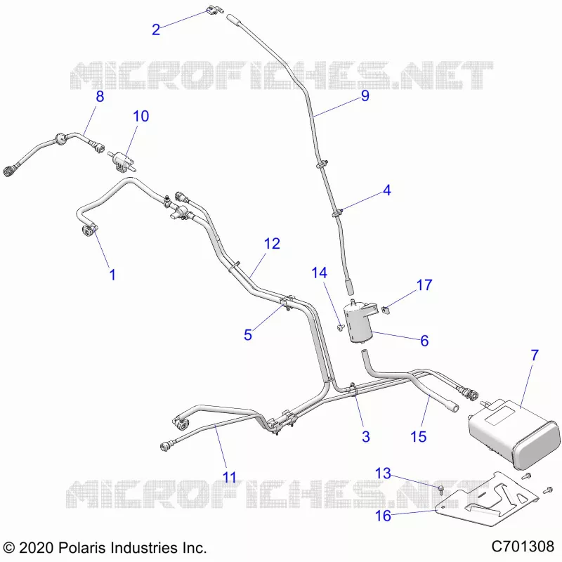 SYSTÃˆME D'ALIMENTATIONS, FUEL LINES, EVAP