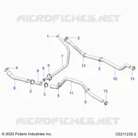 ENGINE, SYSTÃˆME DE REFROIDISSEMENT, HOSES