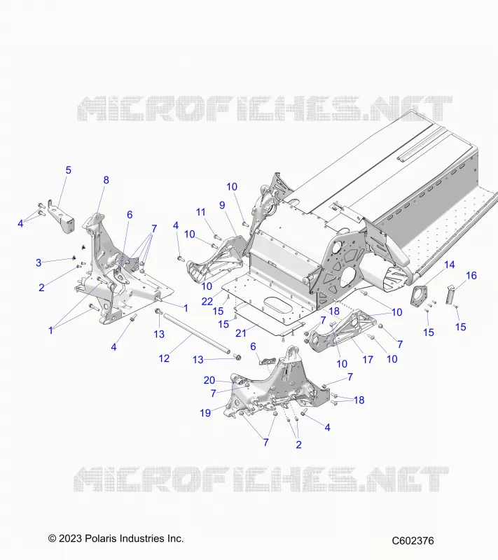 CHASSIS, BULKHEAD ASM.