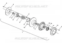 EMBRAYAGE DE TRANSMISSION ASSEMBLY STORM/0932770 AND STORM SKS/0932570 (4923032303024A)