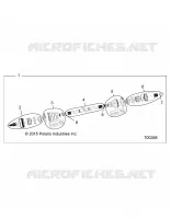 SYSTEME DE TRANSMISSION, REAR HALF SHAFT