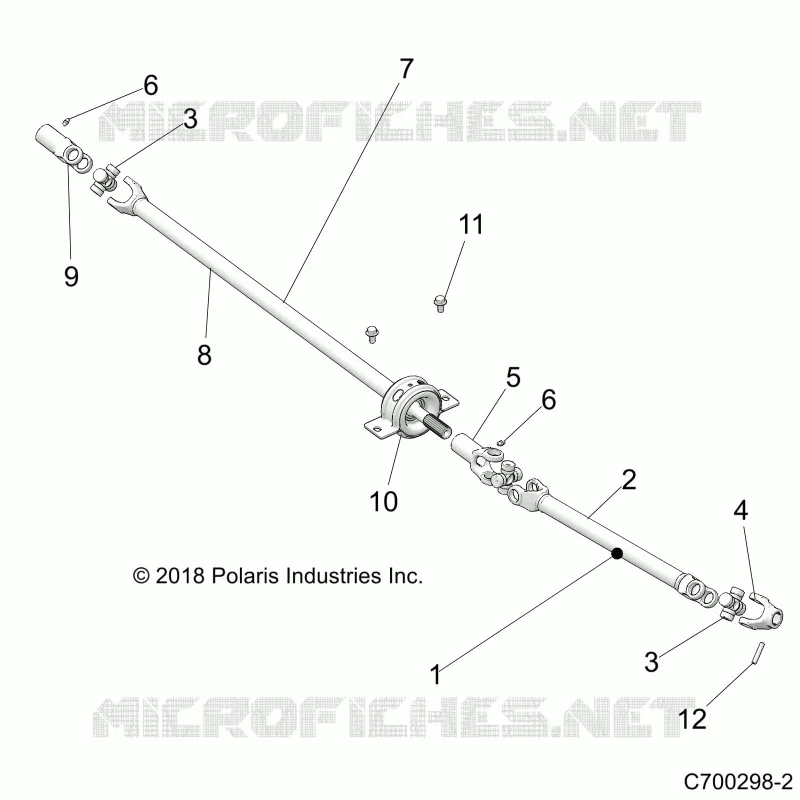 DRIVE TRAIN, ARBRE DE TRANSMISSION AVANT