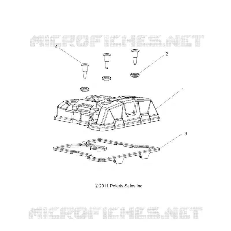 MOTEUR, COUVERCLE SOUPAPE