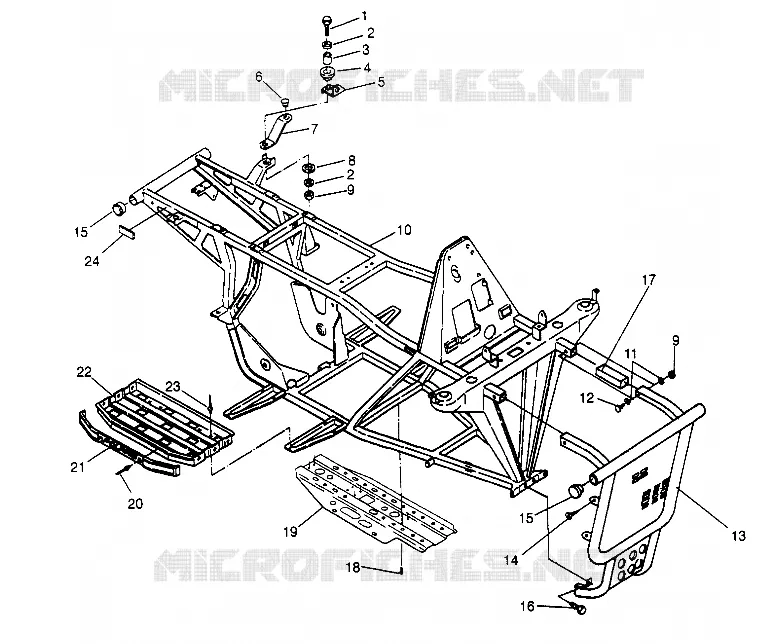 CHASSIS SPORT 400L W958540 (4930133013A007)