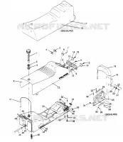 SIEGE ET RESERVOIR XLT 0950756, XLT SKS 0950556,  XLT SKS EURO E950 (4928842884A008)