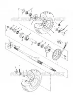 PONT ARRIERE 250 6x6 / W928727 (4922842284023A)