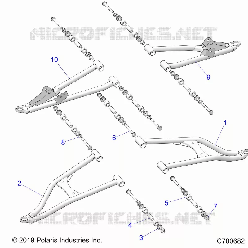 SUSPENSION AVANT CONTROL ARMS