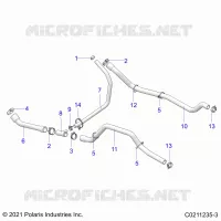 ENGINE, SYSTÃˆME DE REFROIDISSEMENT, HOSES