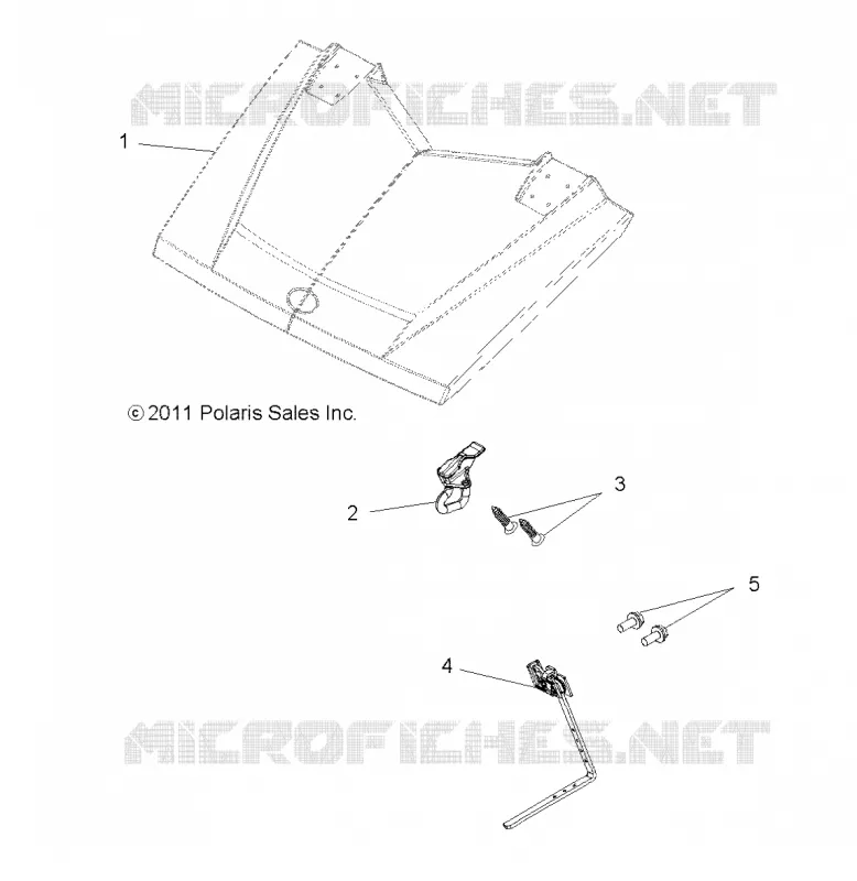 CAPOT LATCH