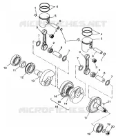 PISTON ET VILEBREQUIN