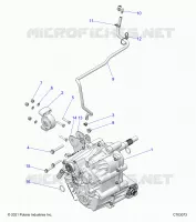 SYSTÃˆME DE TRANSMISSION, MAIN GEARCASE MOUNTING