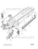 CHASSIS, PROTECTION D'EMBRAYAGE AND FOOTRESTS