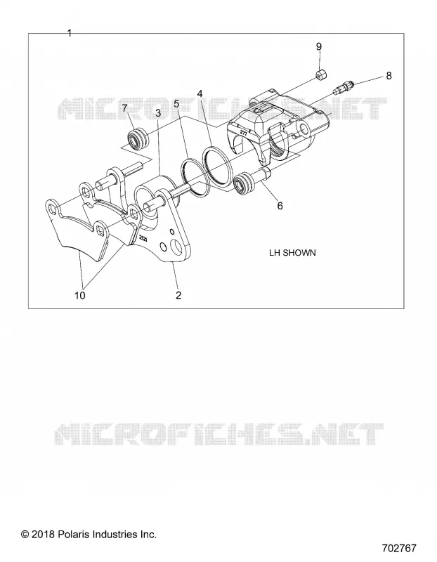 BRAKES, ETRIER DE FREIN AVANT