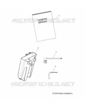 REFERENCES, MANUEL DU PROPRIETAIRE, TOOLS, BELT HOLDER