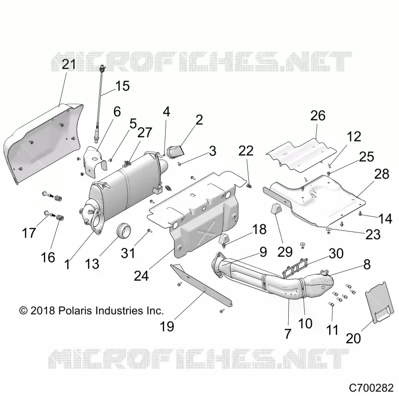 ENGINE, ECHAPPEMENT