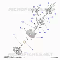 SYSTÃˆME DE TRANSMISSION, PRIMARY CLUTCH