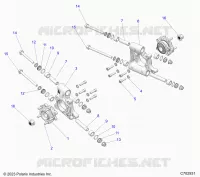 SUSPENSION, PORTE BAGAGES ARRIERE