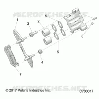 FREIN AVANT CALIPER