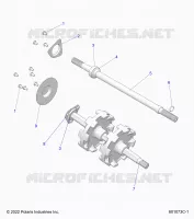 DRIVE TRAIN, JACKSHAFT AND ARBRE DE TRANSMISSION