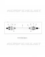 SYSTEME DE TRANSMISSION, FRONT HALF SHAFT