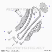 CHAINE DE DISTRIBUTION AND SPROCKET