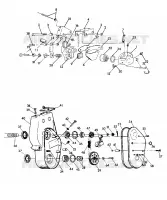 FREIN AND CARTER DE CHAINEE ALL SWEDISH SNOWMOBILES LESS SUPERTRAK, WIDETRAK   LITE (4922482248001A)