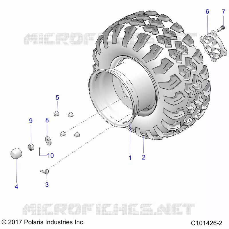 ROUES, REAR