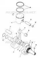 VILEBREQUIN AND PISTON ASSEMBLY (4913521352039A)